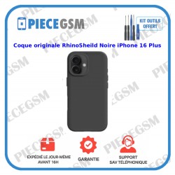 Coque originale RhinoSheild Noire  iPhone 16 Plus