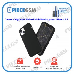 Coque Originale RhinoShield Noire iPhone 15