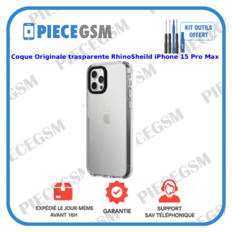Coque Originale trasparente RhinoSheild iPhone 15 Pro Max