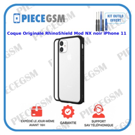 Coque Originale RhinoShield Mod NX noir iPhone 11
