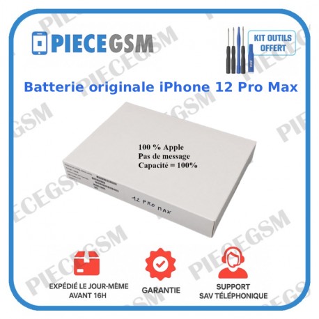 BATTERIE IPHONE 12 PRO MAX ORIGINALE