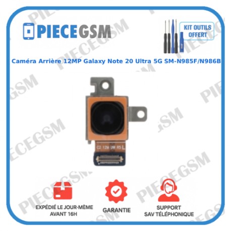 Caméra arrière 12 MP Samsung Galaxy Note 20 Ultra SM-N985F / N986B