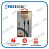 HOXO 66W Type-C to Type-C Braided Data Cable with LED Light 1m