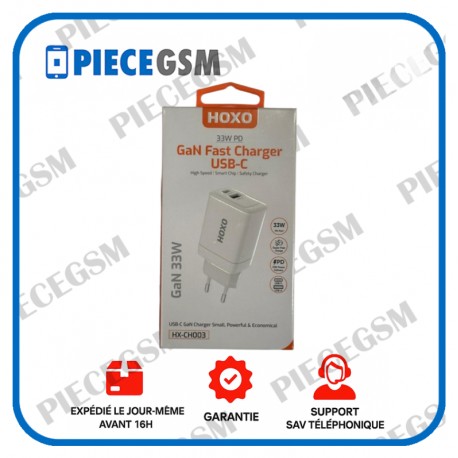 HOXO 33W GaN PD Charger USB + Type-C
