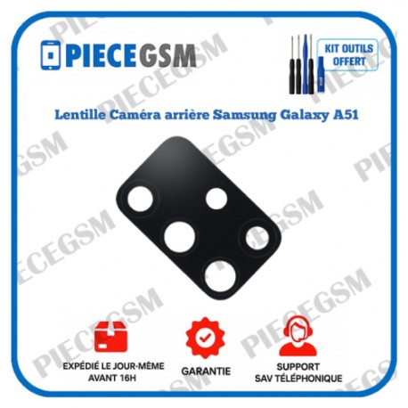 Lentille de caméra arrière Samsung Galaxy A51 (A515F)