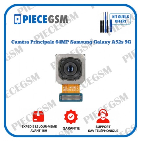 Caméra Principale 64MP Samsung Galaxy A52s 5G