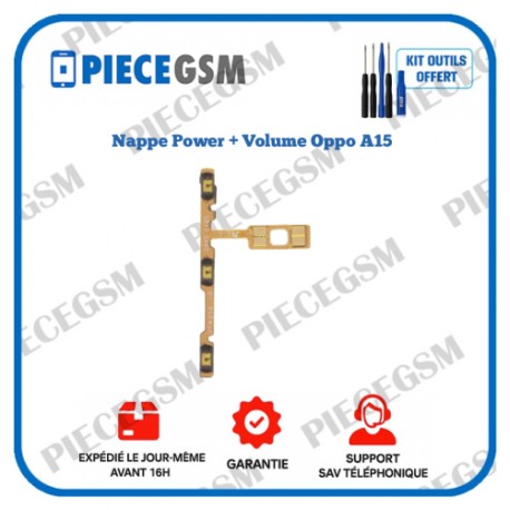 Nappe Power + Volume Oppo A15