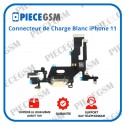 Connecteur de Charge Blanc iPhone 11