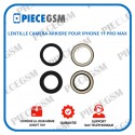 LENTILLE CAMERA ARRIERE POUR IPHONE 11 PRO MAX