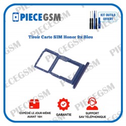 Tiroir Carte SIM pour Honor 9x - Bleu