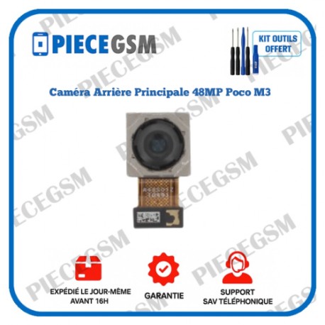 Caméra Arrière Principale 48MP Xiaomi Poco M3