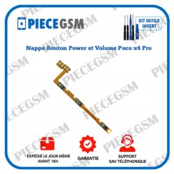 Nappe Power et Volume Xiaomi Poco X4 Pro