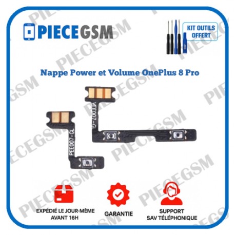 Nappe Power et Volume OnePlus 8 Pro