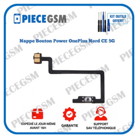 Nappe Bouton Power OnePlus Nord CE 5G