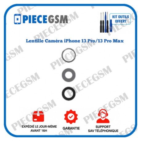 Lentille Caméra iPhone 13 Pro/13 Pro Max