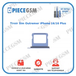Tiroir Sim Outremer iPhone 16/16 Plus