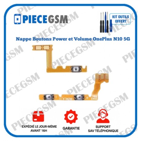 Nappe Boutons Power et Volume OnePlus N10 5G
