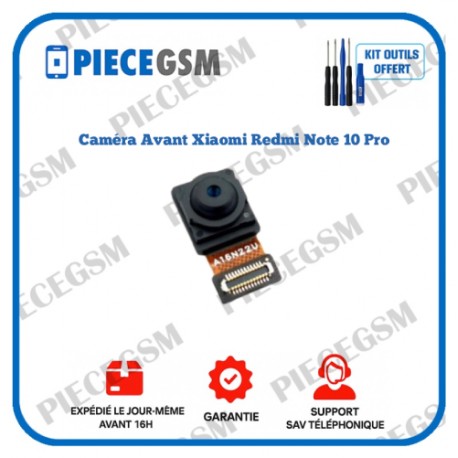 Caméra Avant Xiaomi Redmi Note 10 Pro -16MP