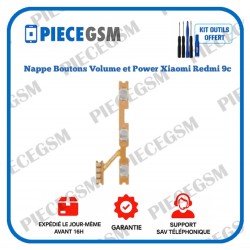 Nappe Boutons Volume et Power Xiaomi Redmi 9C/10A