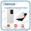 Coque Samsung Originale Galaxy S23 Fe - Blanc (Smart View Cover)
