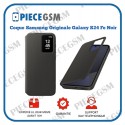 Coque Samsung Originale Galaxy S24 Fe – Noir (Smart View Cover)