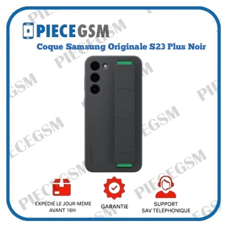 Coque Samsung Originale Galaxy S23 Plus – Noir Silicone