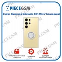 Coque Samsung Originale Galaxy S24 Ultra – Transparent (avec Support Amovible)