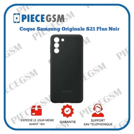 Coque Samsung Originale Galaxy S21 Plus – Silicone Noir