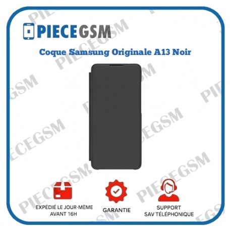 Coque Samsung Originale Galaxy A13 5G – Noir (Étui À Rabat)