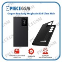 Coque Samsung Originale Galaxy S24 Ultra - Noir (Smart View Cover)