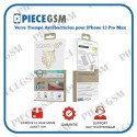 Verre Trempé Antibactérien pour iPhone 13 Pro Max - Tiger Vert