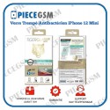 Verre Trempé Antibactérien pour iPhone 12 Mini - Transparent