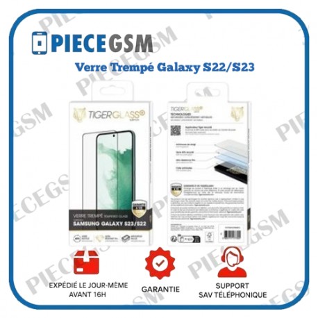 Verre Trempé pour Samsung Galaxy S22 / S23 - Transparent