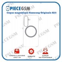 Coque magnétique Samsung Originale Galaxy S25 – Transparent