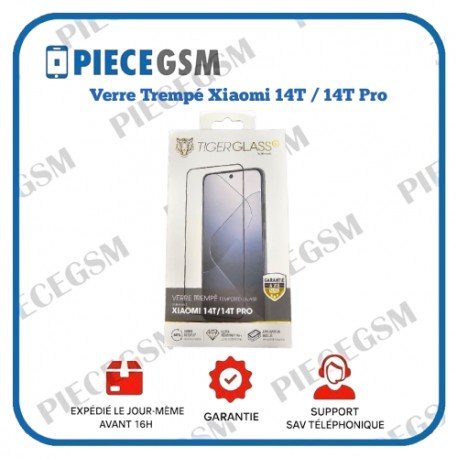 Verre Trempé pour Xiaomi 14T / 14T Pro - Tiger Transparent