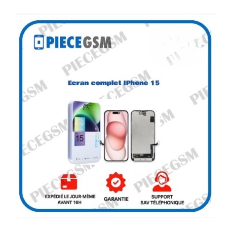 Ecran Complet iPhone 15 JK
