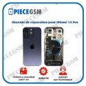 Chassis de réparation pour iPhone 14 Pro Violet