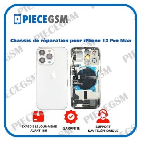 Chassis de réparation pour iPhone 13 Pro Max Blanc