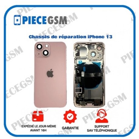 Chassis de réparation pour iPhone 13 Rose