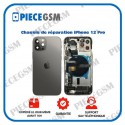 Chassis de réparation pour iPhone 12 Pro Noir