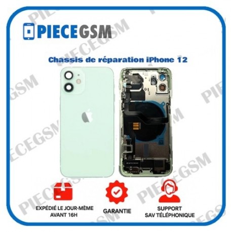 Chassis de réparation pour iPhone 12 Vert