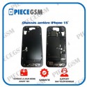 Châssis Arrière iPhone 15 Noir sans Vitre Arrière (Origine Démonté)