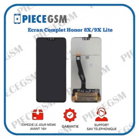 Ecran Complet Honor 8X/9X Lite (sans châssis)