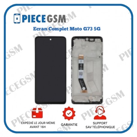 Ecran Complet Motorola G73 5G (avec châssis)