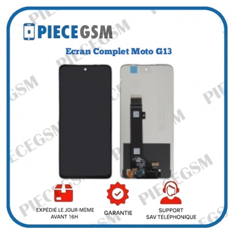 Ecran Complet Motorola G13 (sans châssis)