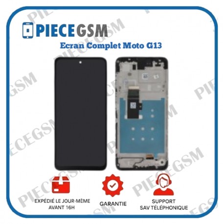 Ecran Complet Motorola G13 (avec châssis)