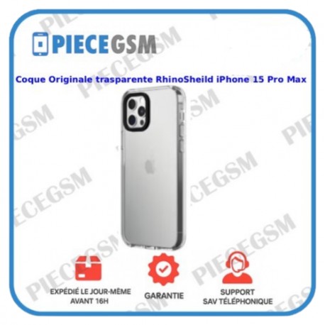 Coque Originale trasparente RhinoSheild iPhone 15 Pro Max