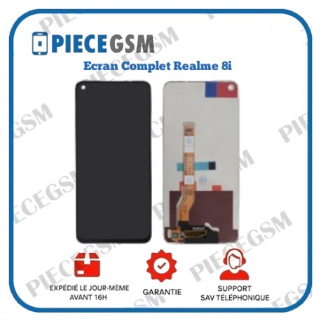 Ecran Complet Realme 8i (Sans Châssis)