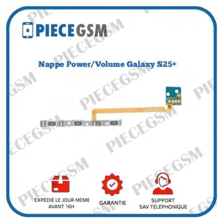 Nappe Power/Volume Galaxy S25+ (S936B)