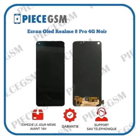 Ecran Oled Realme 8 Pro 4G Noir